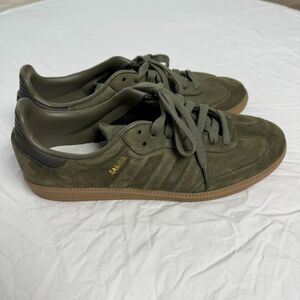 Adidas Samba OG Olive Strata Gum Suede M 7.5 / W 8.5